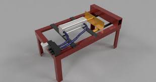 Pneumatic Clamping Mechanism For Drilling Machine